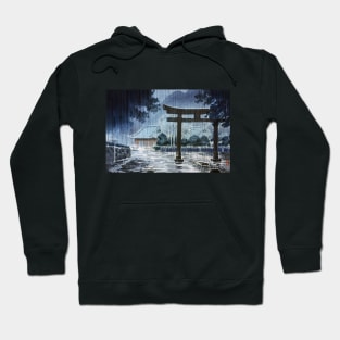 Futarazan Shrine in Nikko by Tsuchiya Koitsu Hoodie